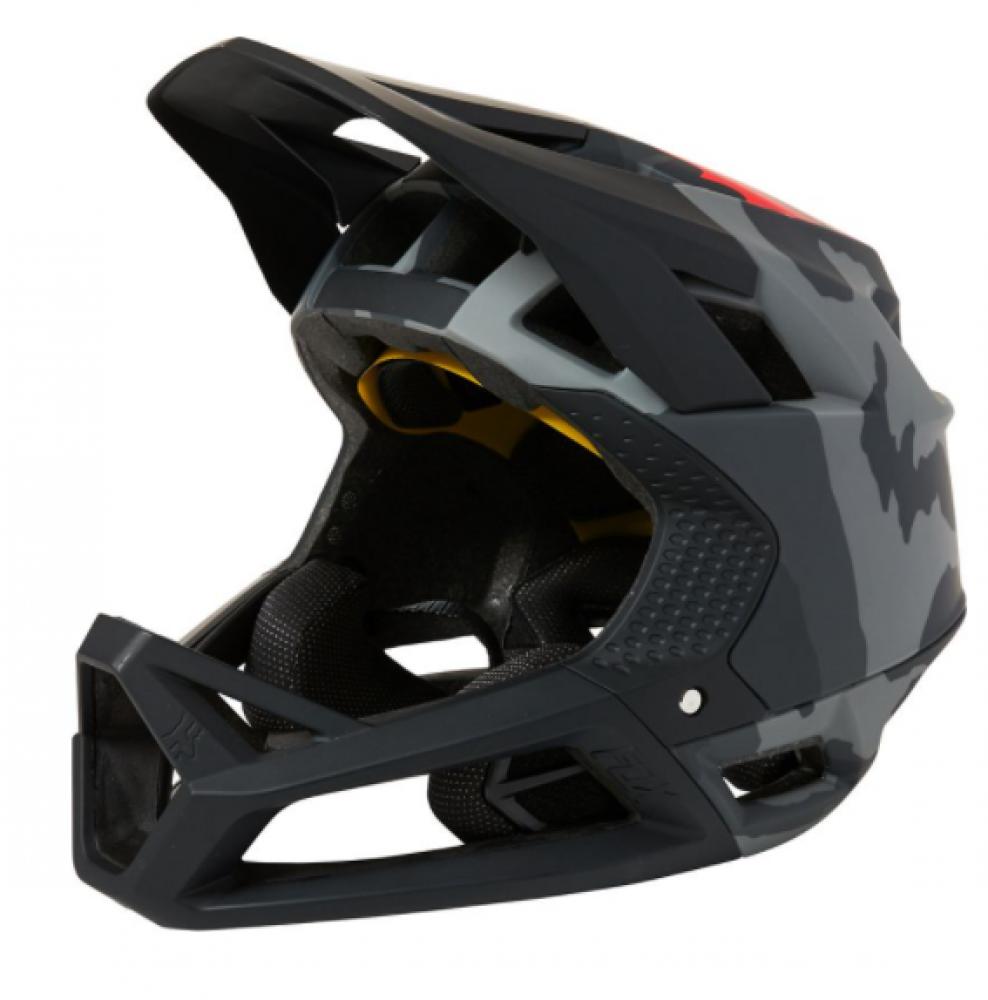 FOX Helm PROFRAME CE Full Face Schutz Helm black camouflage M