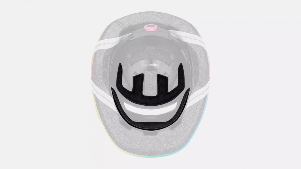 MIO 2 HLMT CE RAINBOW TDLR - Kinderhelm mit Regenbogen-Design
