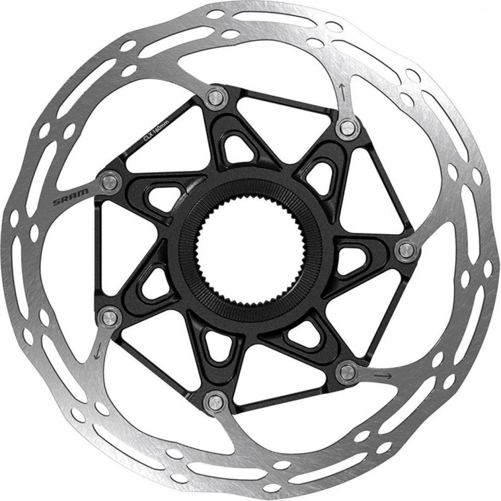 SRAM Centerline X Rounded 2-teilige Centerlock Bremsscheibe 140 mm - leise und präzise Bremsleistung