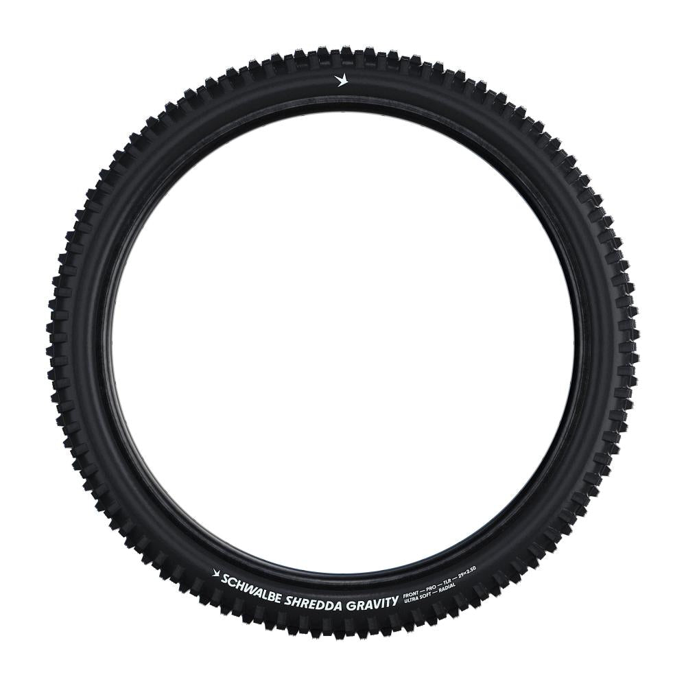 Schwalbe Faltreifen Shredda Rear Radial Gravity 64-622 Schwarz - maximaler Grip bergauf