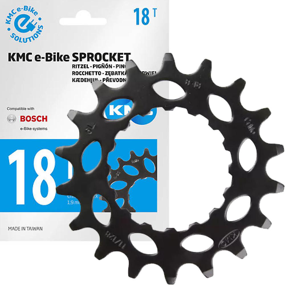 KMC E-Bike Ritzel 1/2x11/128" CrMo 18z für Bosch Active/ Performance - Antriebsritzel