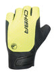 CHIBA Pure Race II - Radhandschuhe XS neongelb, atmungsaktiv & leicht gepolstert