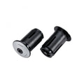 BBB Cycling end caps aluminum ScrewOn Alu 18 - reflektierende Lenkerendkappen für mehr Sicherheit