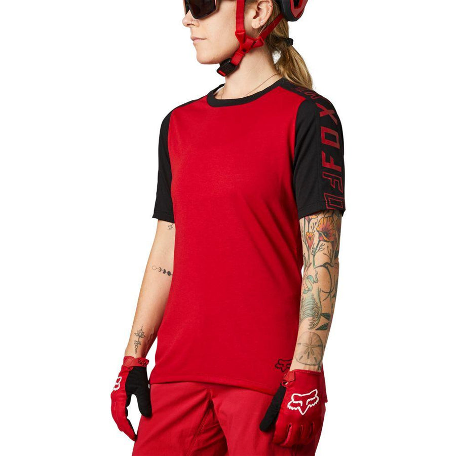 Fox Ranger Drirelease Jersey chili red Größe L Damen