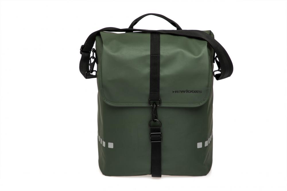New Looxs Radtasche Odense Single Green 18 l Green - robuste Einzeltasche fürs Alltagsradeln