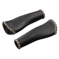 Ergotec Schraubgriff Monaco Paar schwarz Leder 135mm