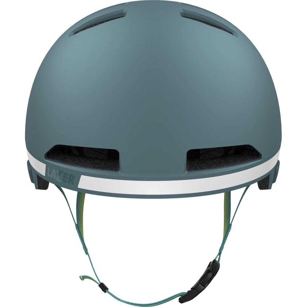 LAZER Kinder-Fahrradhelm Maze Jr KinetiCore GoFluo Matt - sicherer Urban-Helm für Kids