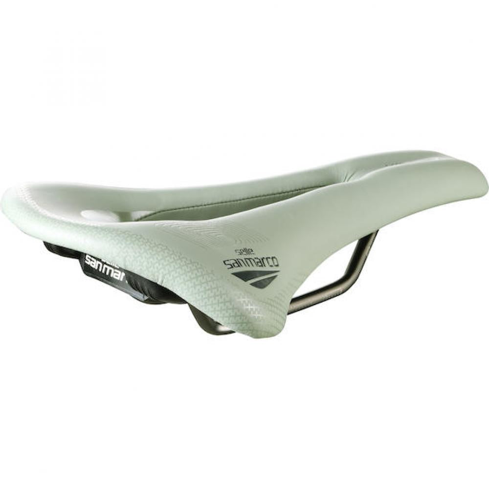 Selle San Marco Sattel Allroad Supercomfort Racing 146 x 268 mm Desert Sage - maximaler Komfort auf Schotter