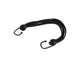 XLC 4-fach Spanngummi RP-X04 10x450/650mm schwarz mit 2 Haken - elastisch, robust, ideal für Fahrrad-Gepäckträger