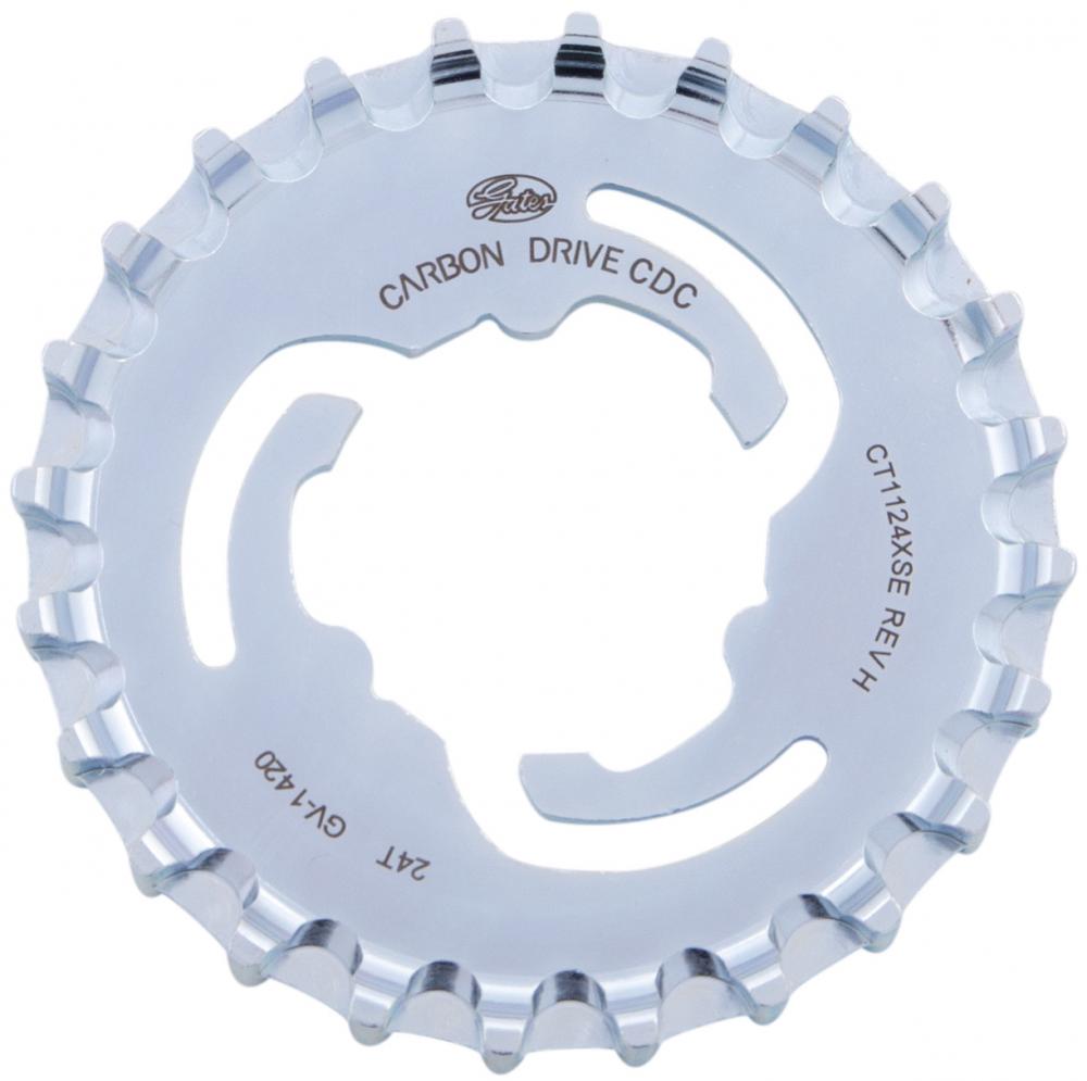 Gates CDC CenterTrack Riemenscheibe hinten 24 Zähne für Alfine Nexus und Sturmey-Archer
