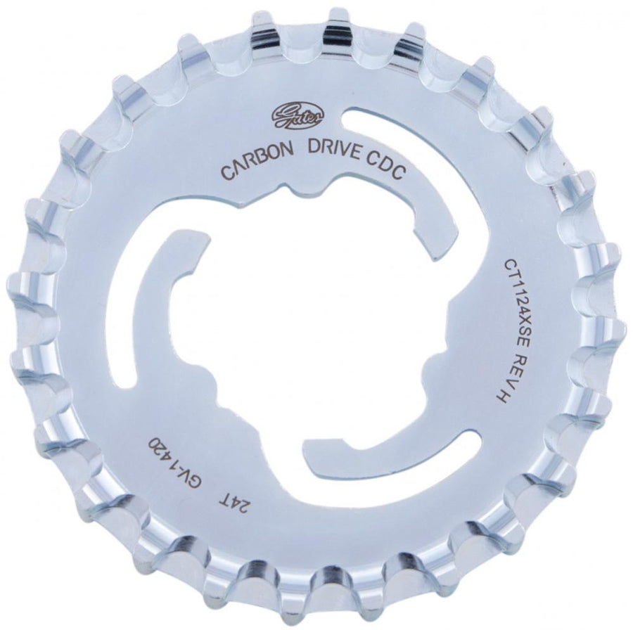 Gates CDC CenterTrack Riemenscheibe hinten 24 Zähne für Alfine Nexus und Sturmey-Archer