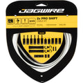 Jagwire Schaltzugset Road & Mountain Pro Universal Weiß - präzise Schaltperformance