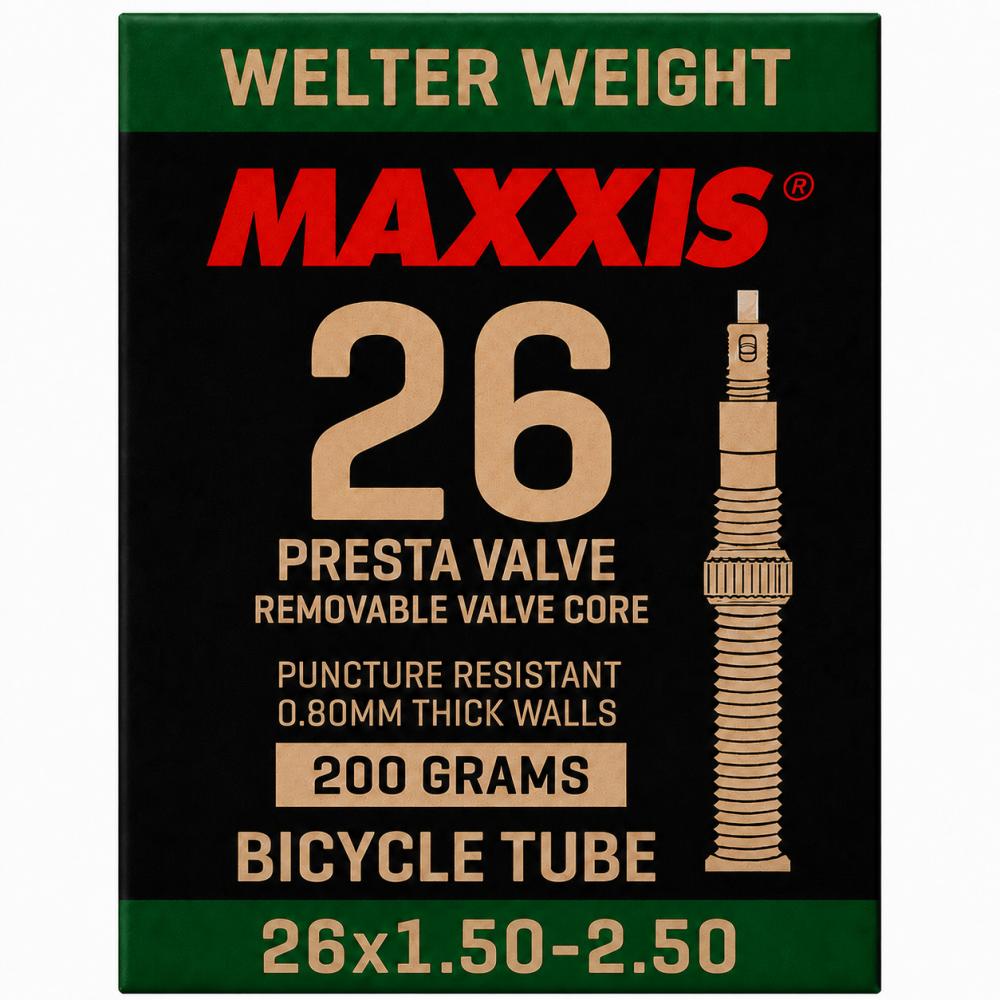 Maxxis WelterWeight Schlauch 26 x 1,50-2,50 Zoll - 40/63-559, SV 48 mm