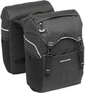New Looxs Doppelpacktasche Sports Racktime 2.0 Black 2x 16 l Black - sportliche Gepäckträgertasche