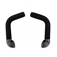 Ergotec Touring Bar Ends, schwarz, Aluminium AL 6061 T6, 360° drehbar, HD-Griffüberzug, ideal für Tourenfahrer
