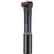 Merida Teleskop-Handpumpe MTB 18 cm Schwarz/Grau - Minipumpe mit 5,5 bar