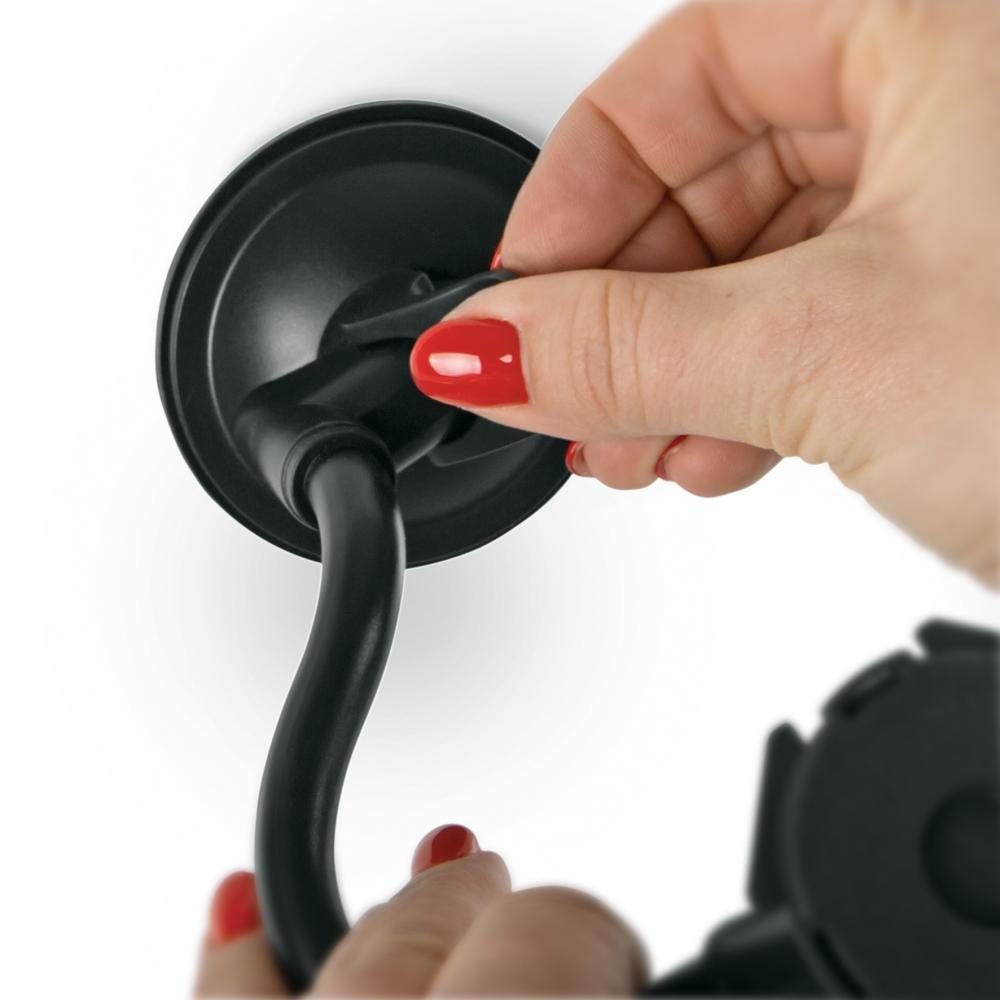 SKS COMPIT FLEXX Smartphone-Halterung  flexible Handyhalterung mit Flexarm und Saugnapf für alle glatten Oberflächen, ideal für Auto, Küche und Arbeitsplatz