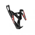 ELITE Flaschenhalter Custom Race X Schwarz/Rot One Size Schwarz - leichter, sicherer Flaschenhalt