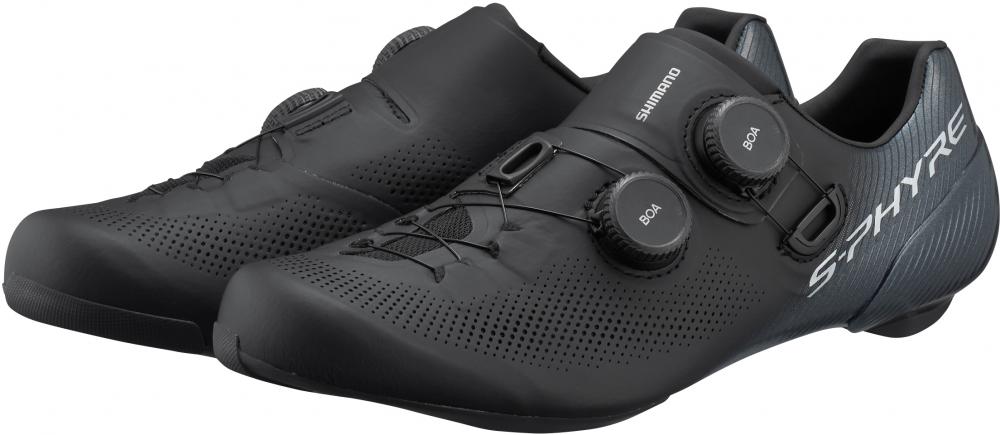 SHIMANO RC903 Fahrradschuhe - Road SPD-SL, Damen/Herren, Größe 42 breit, Schwarz