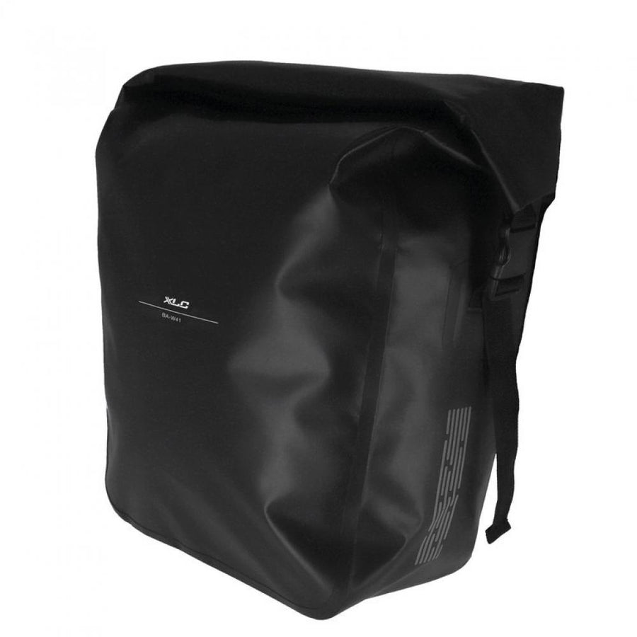XLC BA-W41 schwarze, wasserdichte Fahrrad-Einzeltasche.