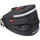KLICKfix Satteltasche Micro 200 Expandable, schwarz, 1,5-2 Liter, 16×19×12 cm, inkl. Satteladapter, wasserdicht, Reflektor