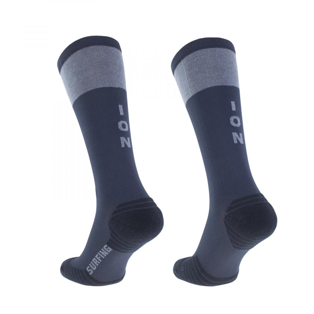 ION MTB Socks Long 39-42 - Lange Mountainbike-Socken mit optimaler Dämpfung - Bekleidung