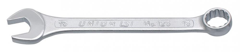 Unior Ringgabelschlüssel kurz gekröpft 8mm Länge 119mm 125/1