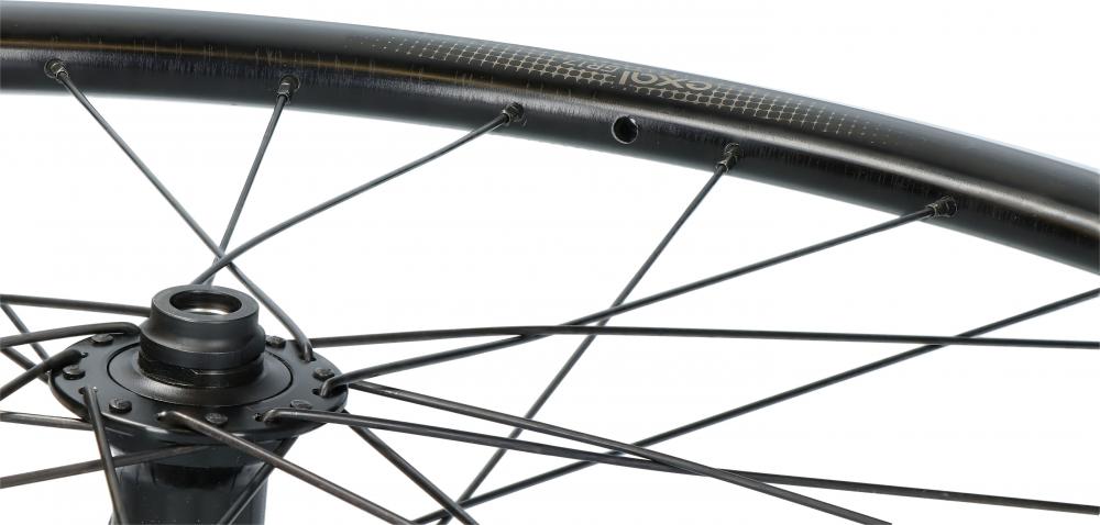 Exal VR GR17 28 32L DD Vorderrad 28 Zoll schwarz - robustes Laufrad für Trekking & City