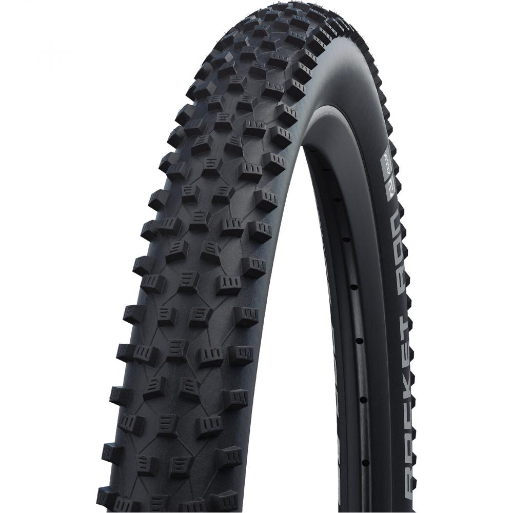Schwalbe ROCKET RON 29x2.25 Faltreifen ADDIX Performance Line, schwarzes MTB-Reifenprofil.