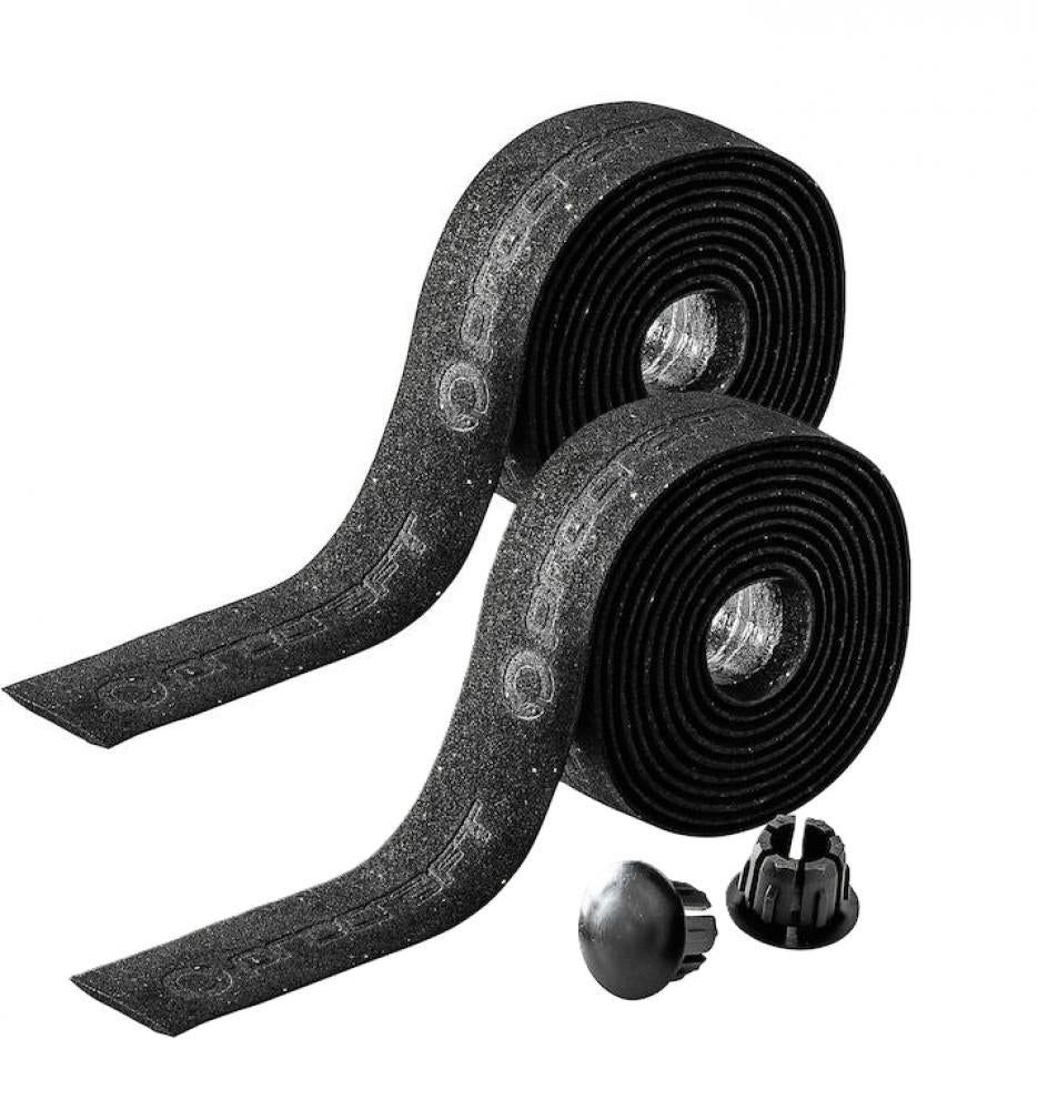Procraft Lenkerband mit Korkanteil [Standard-Lenkermaß] schwarz - komfortabler Grip bei Nässe
