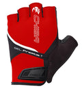 CHIBA Gel Premium - Radhandschuhe kurz, Gelpolsterung, rot, XL
