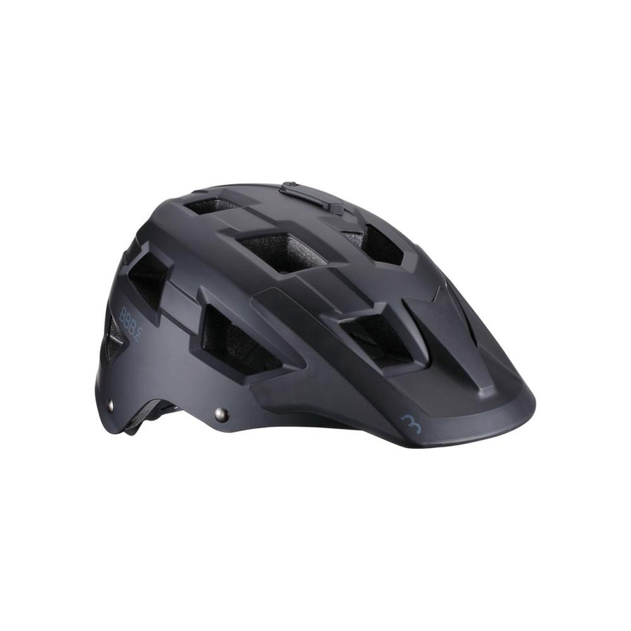 BBB Cycling BBB Helme Nanga L (58-61cm) matt schwarz - sicherer MTB-Helm mit Top-Belüftung
