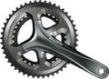 SHIMANO Kurbelgarnitur TIAGRA FC-4700 - 10-fach, 165 mm, 48-34 Zähne, 34 Zähne, Grau