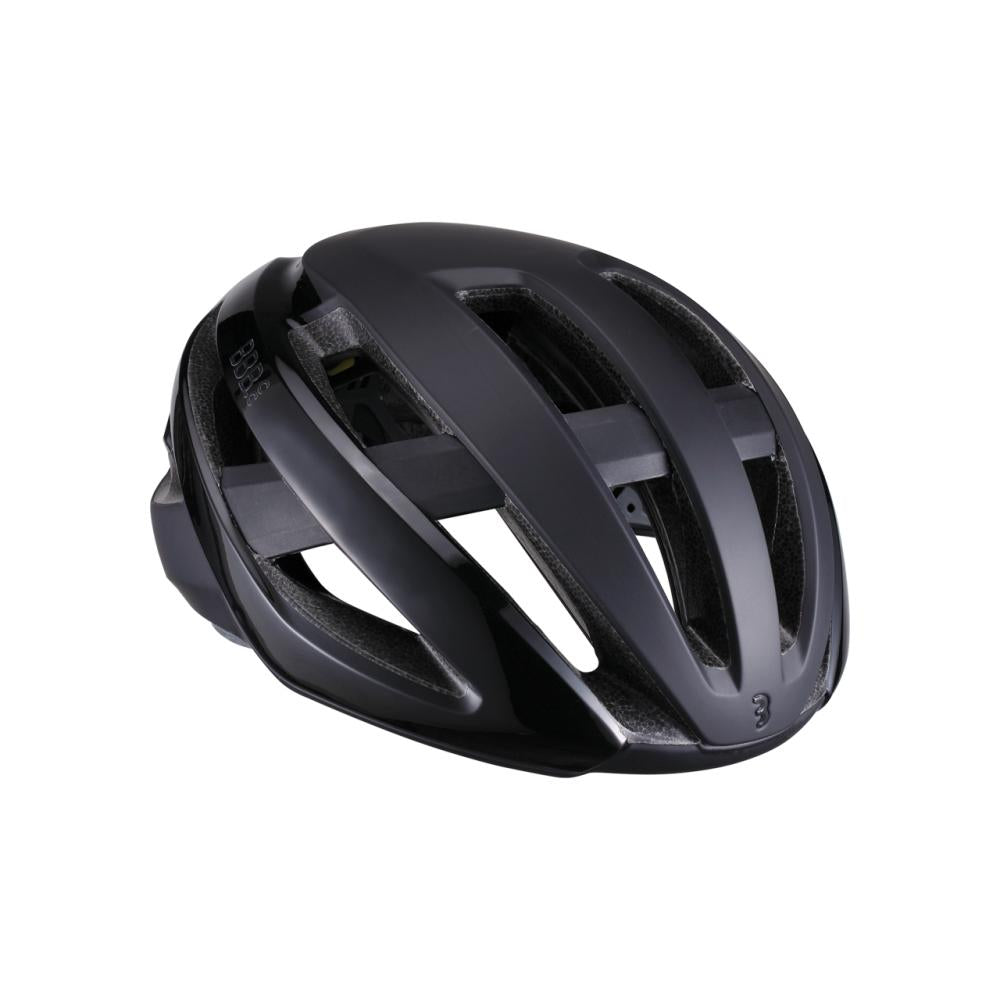 BBB Cycling Helm Maestro MIPS S matt schwarz - leichter Rennradhelm mit maximalem Schutz