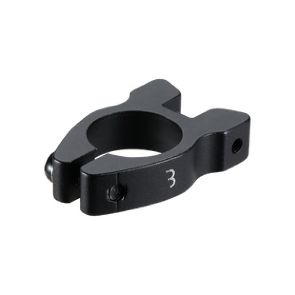 BBB Cycling seatclamp CarrierClamp 28.6mm schwarz 28 - stabile Sattelstützen-Schelle für Gepäckträger