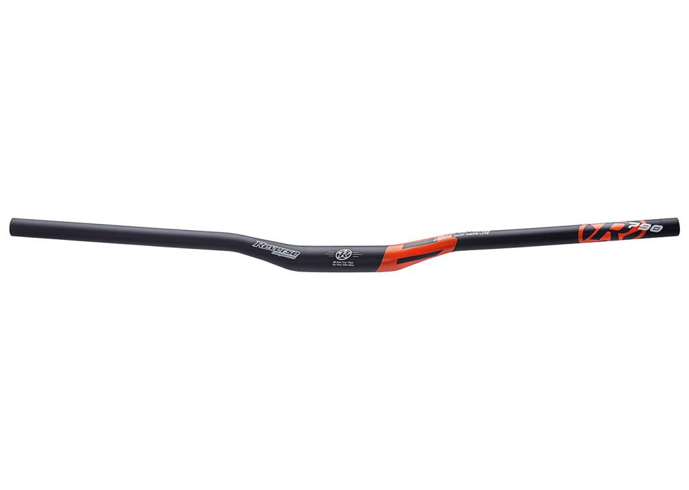 REVERSE Lenker MTB Base 790 Ø 31,8 mm 790mm 7° Rise 18mm schwarz/Orange
