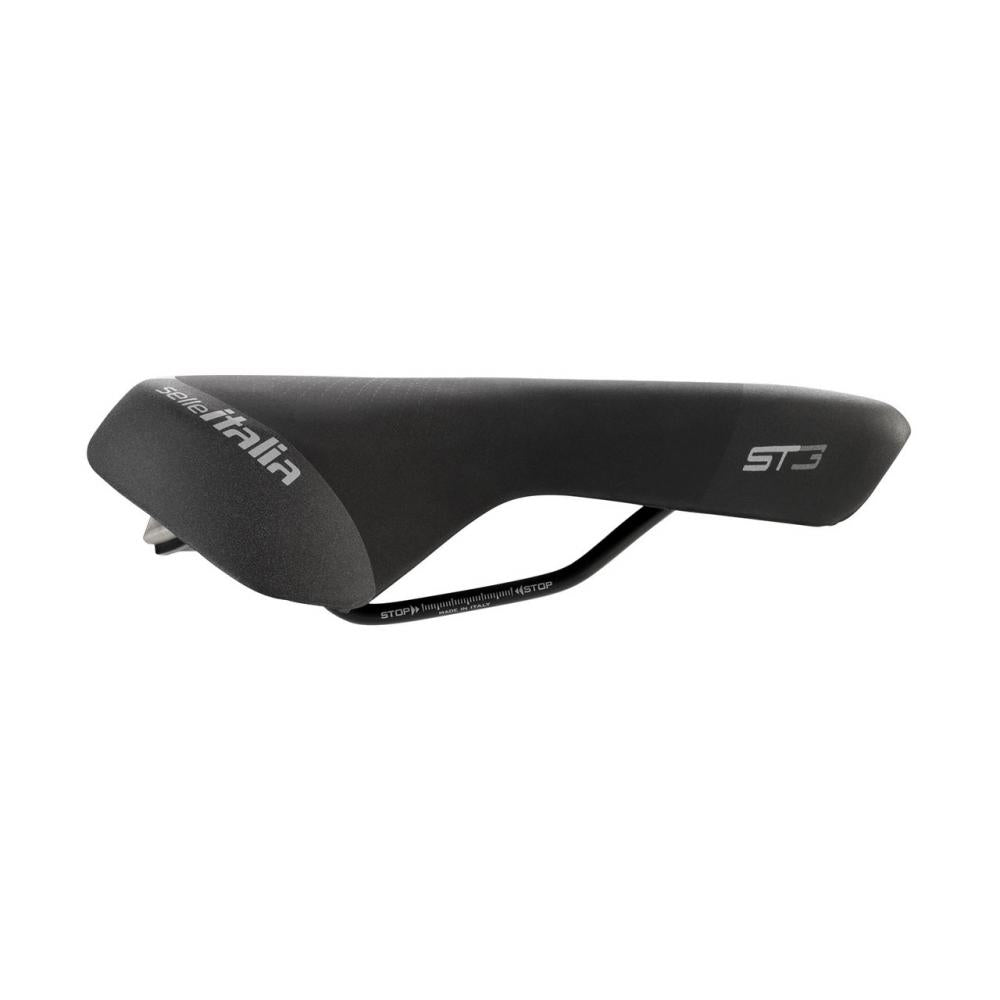 Selle Italia ST3 S1 Sportouring Sattel Soft-Tek Light-Gel 160 × 270 mm FeC Alloy schwarz