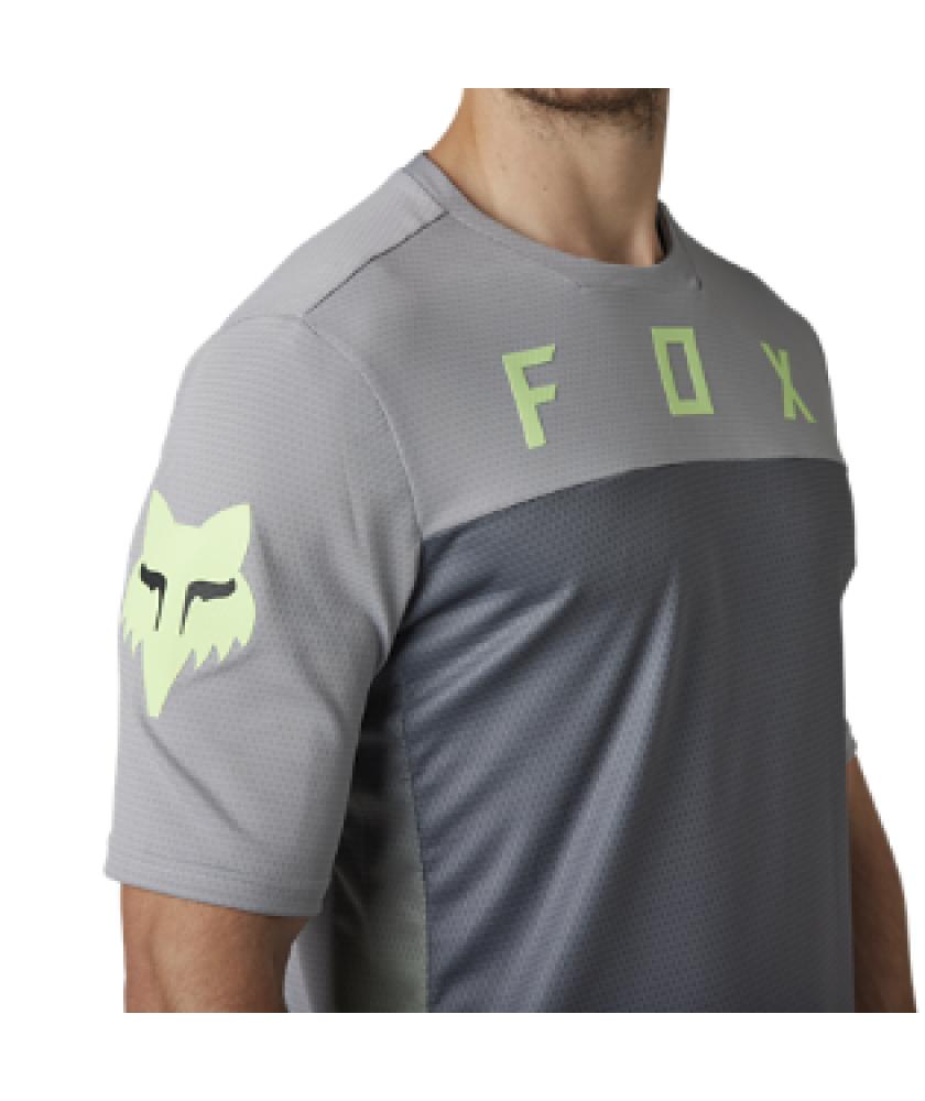 FOX Jerseys DEFEND SS JERSEY CEKT Black/Grey Größe XL