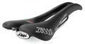 Schwarzer Selle SMP Dynamic Herren Fahrradsattel, 274x138mm, ergonomisch geformt mit Aussparung.