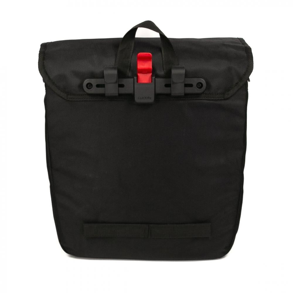 Haberland Einzeltasche 18l Street Work schwarz - praktische Fahrradtasche für Alltag & Beruf