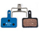 capgo BL Bremsbeläge Shimano M575/M525/M486/M445 - organisch, geräuscharm