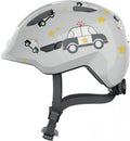 Abus Kinderhelm Smiley 3.0 grey police S 45 bis 50cm