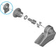 SHIMANO CD-EM800 Abstandhalter 55 mm Kettenlinie - 55 mm