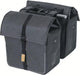 BASIL Doppeltasche Urban Dry MIK 2.0 - 50 Liter, wasserdicht, MIK-Adapterplatte inkl., Reflektoren