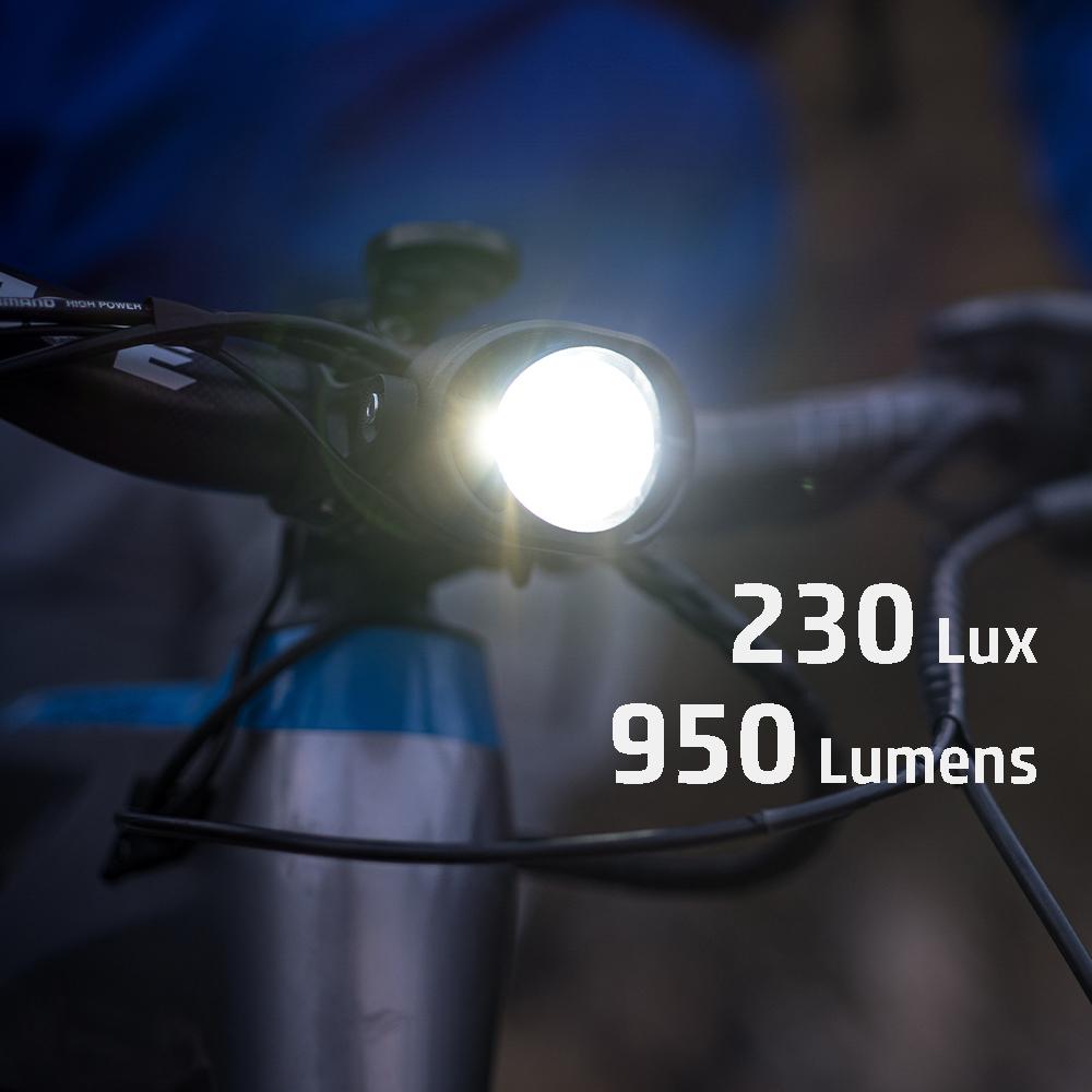 Litemove AEW-230 E-Bike Scheinwerfer - 230 Lux Fernlicht