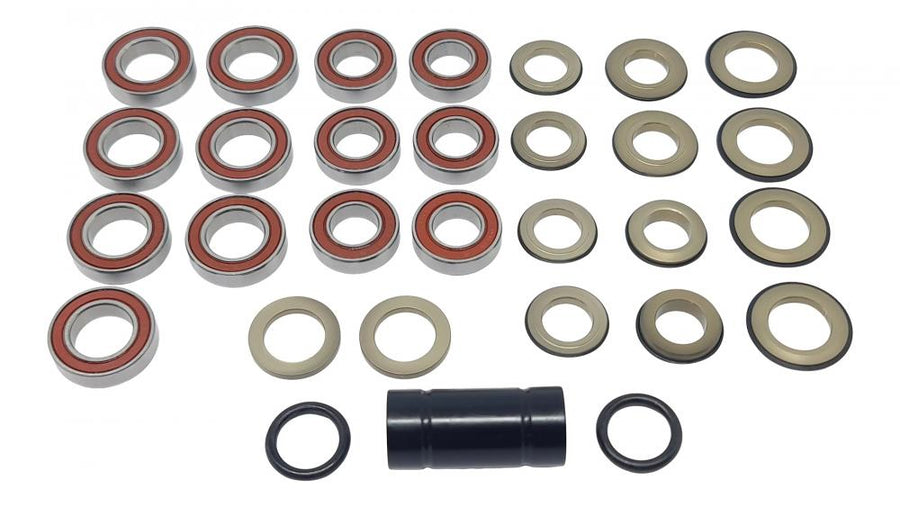 CAMBER FSR Lagersatz MY13-15 - Suspension Bearing Kit mit Pivot Spacern - Lageradapter