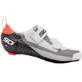 Sidi T-5 Air black/white/coral 44 schwarz/weiß/korall - leichter Triathlon-Radschuh mit Carbonsohle