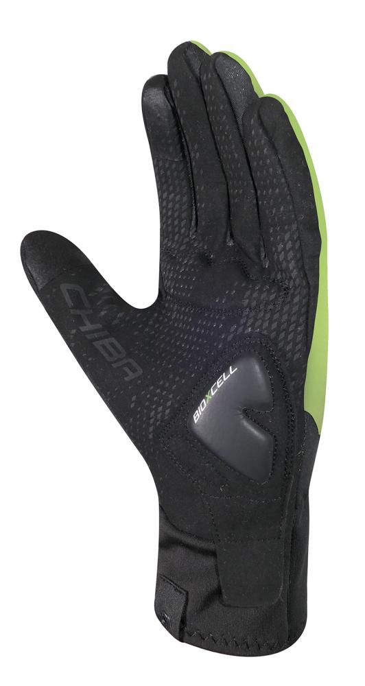 CHIBA BioXCell Light Winter - Radhandschuhe neongelb 3XL mit BioXCell-Polsterung