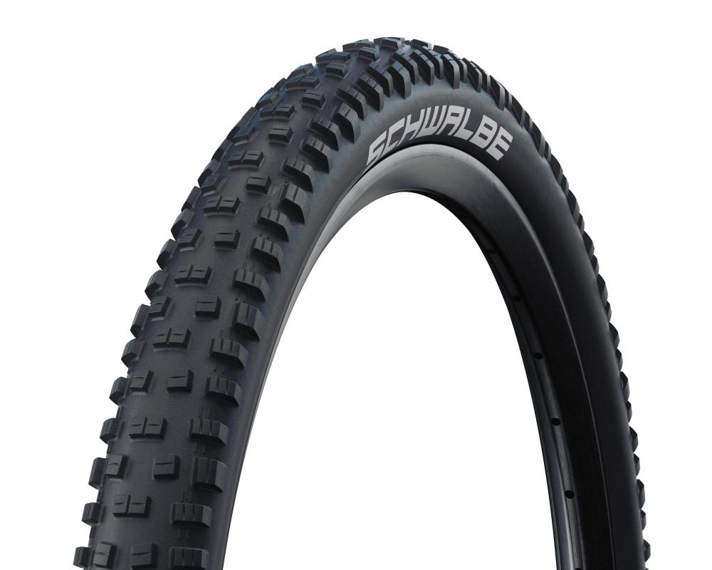Schwalbe Tough Tom 27,5x2,60 Drahtreifen schwarz mit robustem Profil und K-Guard Pannenschutz.