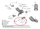 SHIMANO Abdeckung ST-R7120 Ausgleichsbehälter links - Ersatzteil für Hydraulikbremshebel